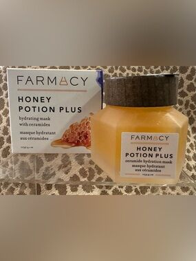 New In Box! Farmacy Honey Potion Plus Hydrating Mask w/Ceramides~Full Size 4.1oz